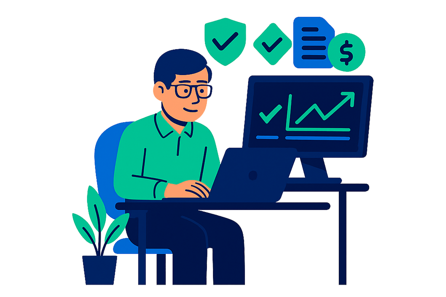 Coder optimizing revenue with compliant medical coding